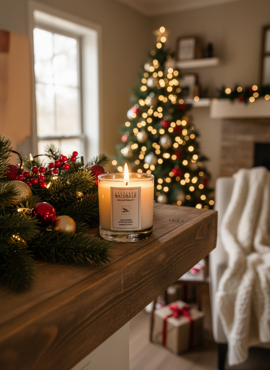 Tick Tock Naturals Aromatherapy Holiday Candle - 6 oz