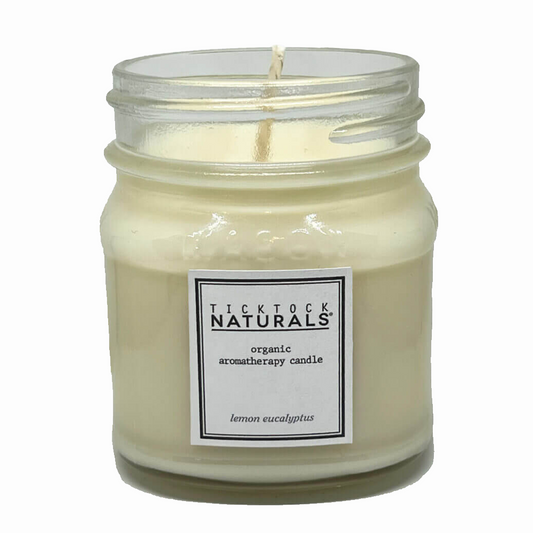 7oz Lemon Eucalyptus Organic Aromatherapy Candle