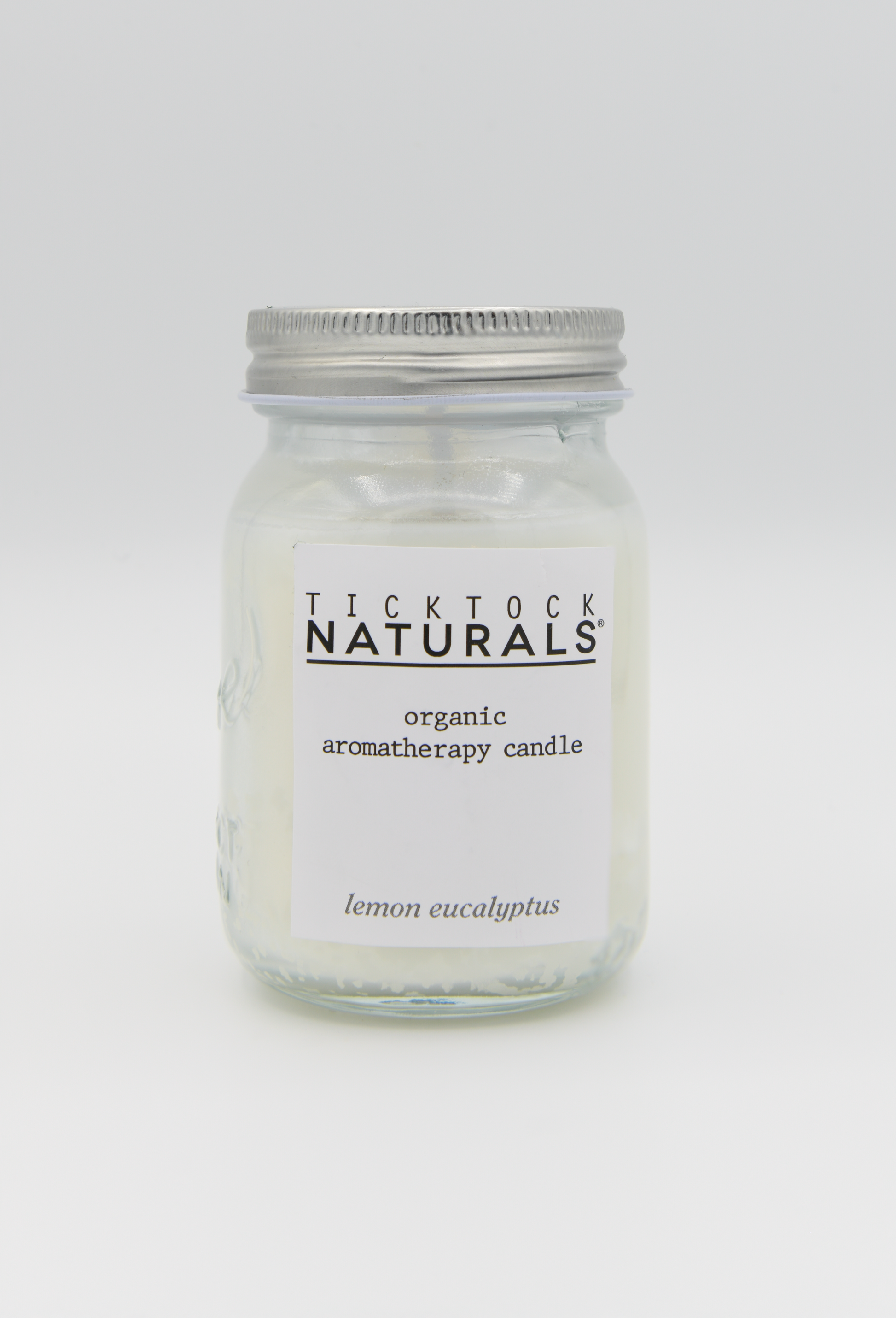 Patio Lemon Eucalyptus Organic Aromatherapy Candle - 3.5oz