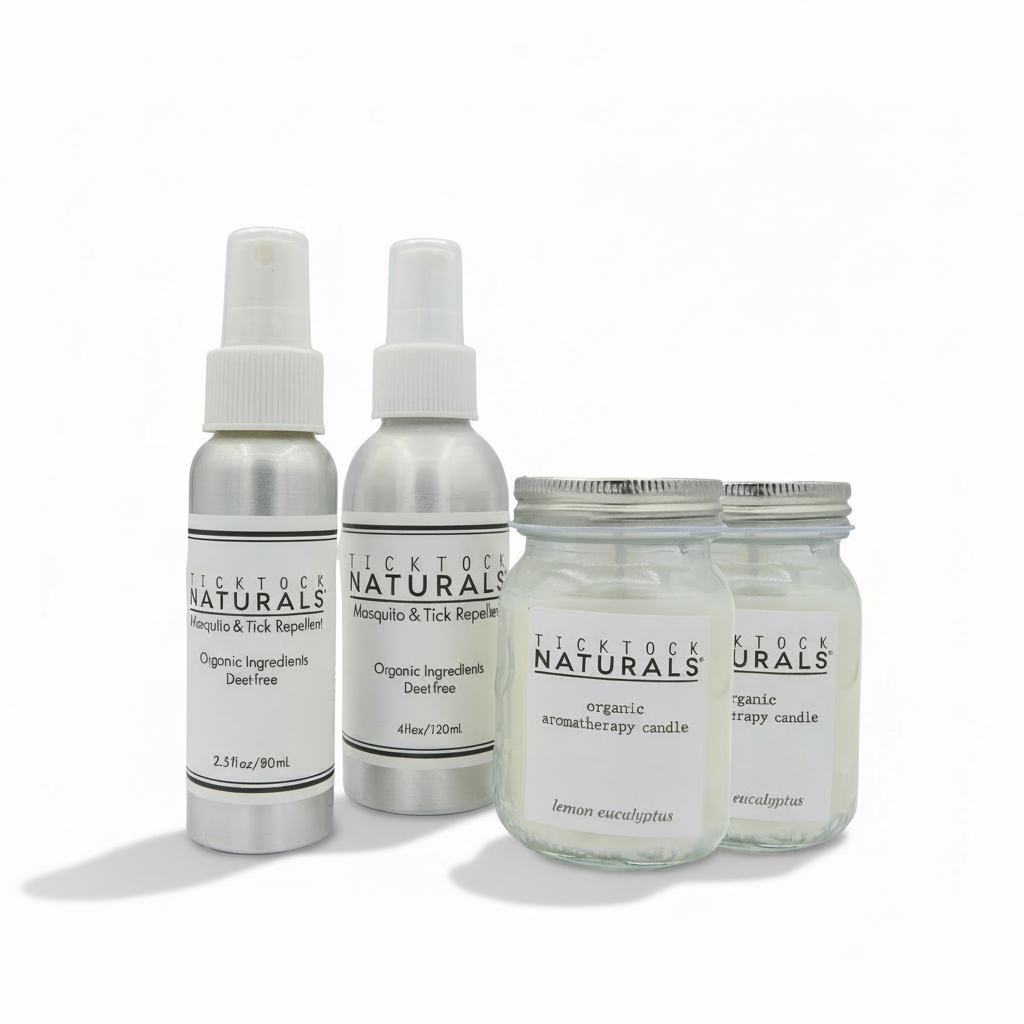 Natural organic insect repellent backyard bundle