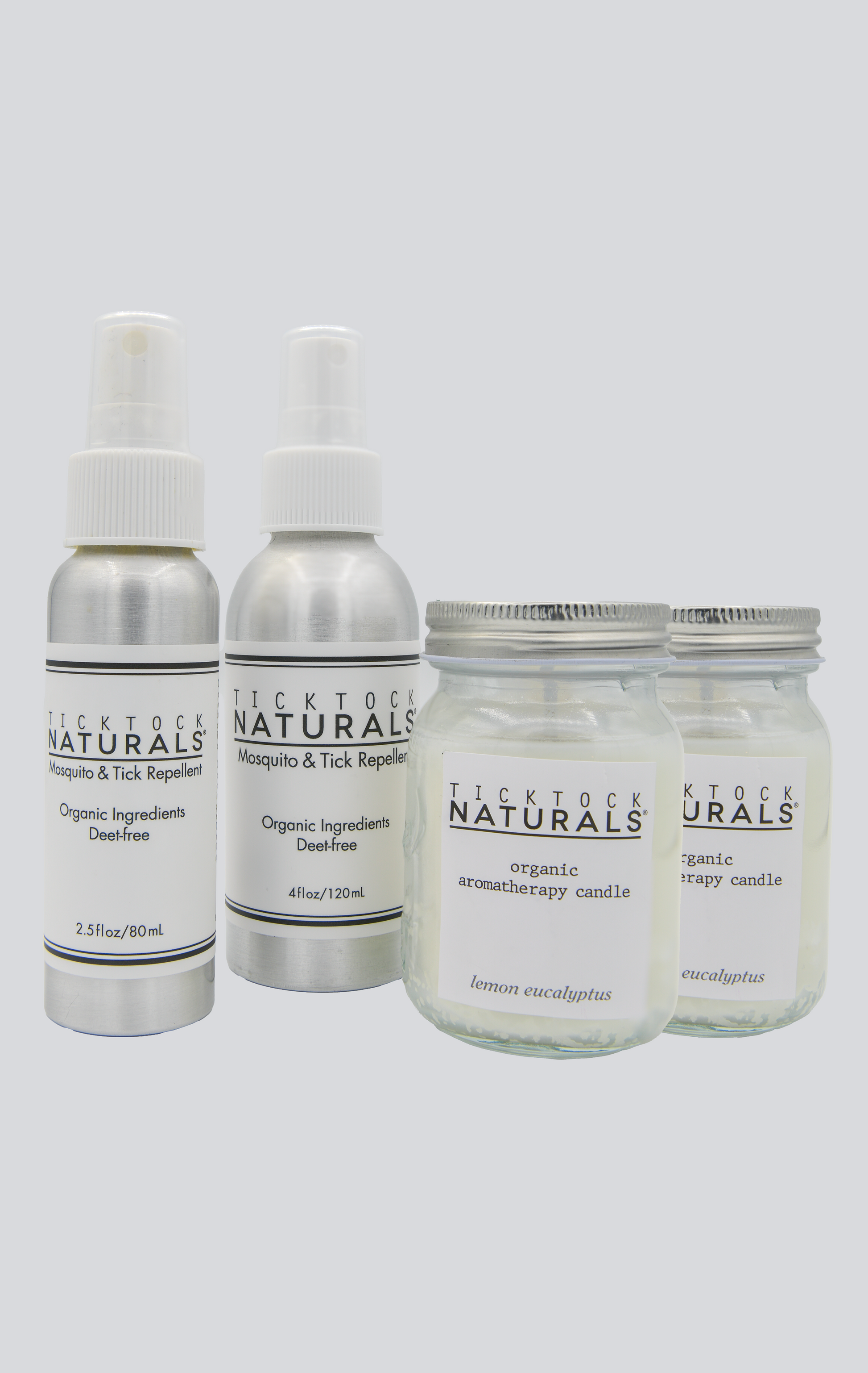 Natural organic insect repellent backyard bundle