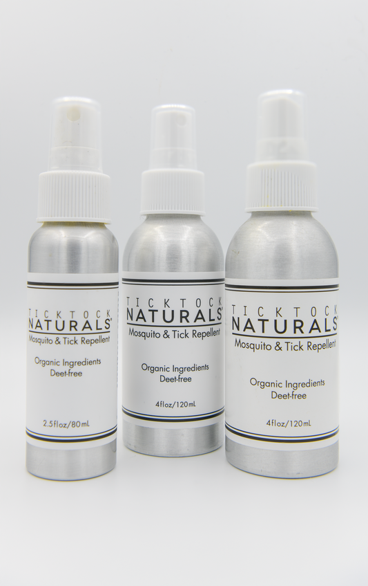 Tick Tock Naturals Organic Insect Repellent Family Bundle